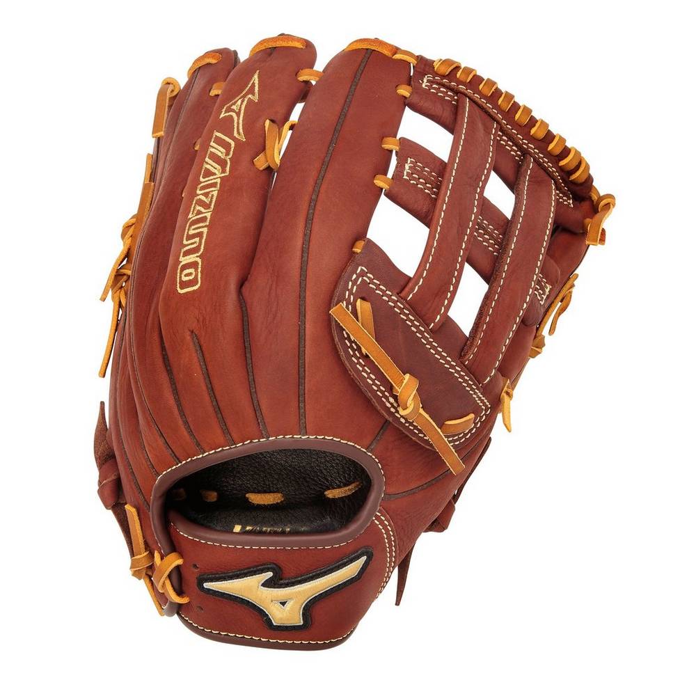 Mizuno MVP Series Slowpitch 13" Férfi Kesztyű Sötét Piros ZFA435291